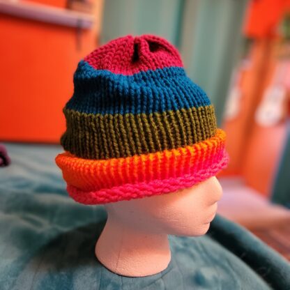 Rainbow Mid-Weight Beanie - Image 2