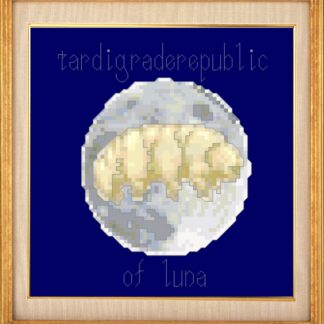 Tardigrade Republic of Luna Cross Stitch Pattern Digital Download ONLY