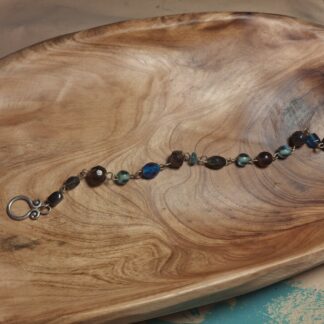 Junk Drawer Bracelet in Blues
