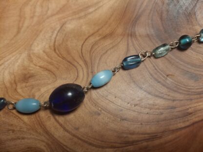 Blue Junk Drawer Beaded Bracelet - Image 2
