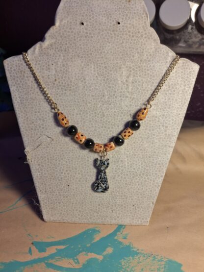 Halloween Cat Necklace