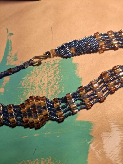 Seed Bead Geometric Choker - Image 2