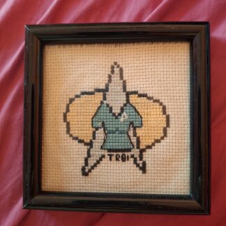 TNG Deanna Finished Cross Stitch
