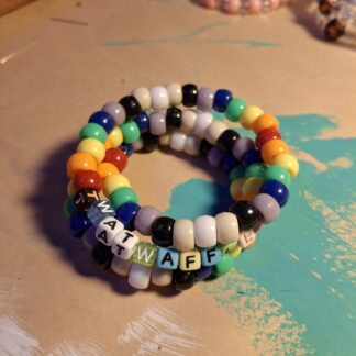 TWATWAFFLE Memory Wire Bracelet