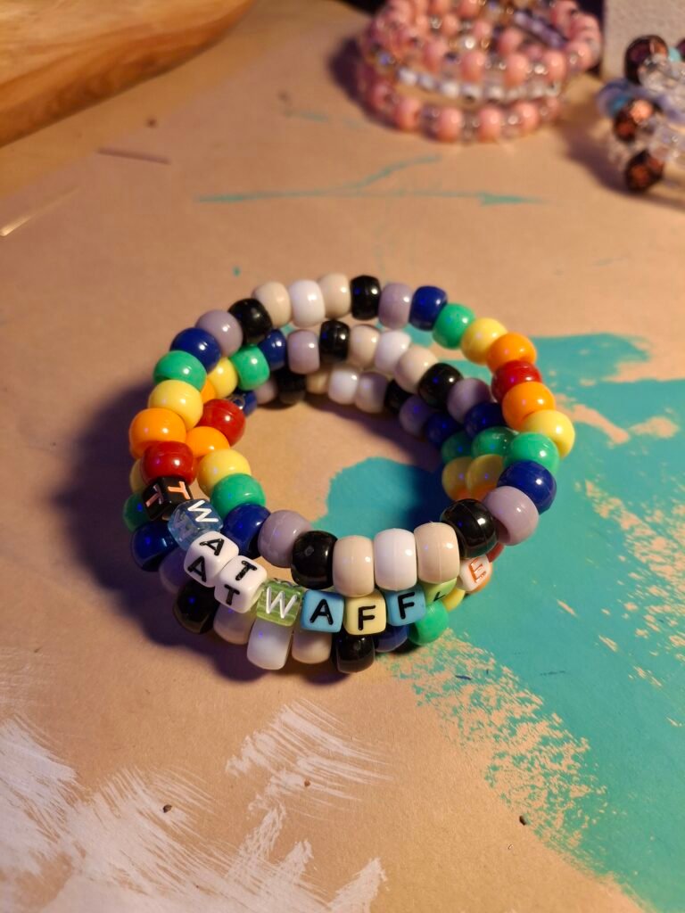 TWATWAFFLE Memory Wire Bracelet